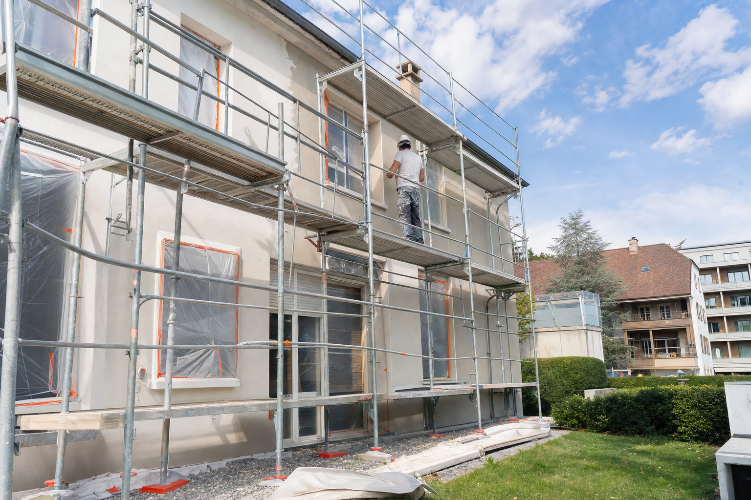 Ravalement de façade : signes d'alerte, étapes et garanties travaux